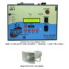 Automatic School Bell Timer With Voice Bell Message Announcement (Interactive Voice Alarm Timer) With 1 Speaker Combo