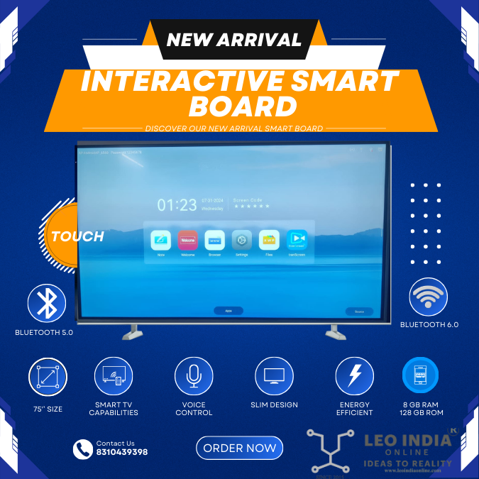 Interactive Smart Boards 75''