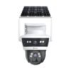 Trueview 3+3Mp 4G Mini Pt Solar Powered Linkage Security Camera, Outdoor Camera, Water Proof, 2 Way Talk