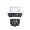 Trueview Smart 4G Linkage 3Mp+3Mp Pan-Tilt Zoom CCTV Outdoor Camera, Water Proof, 2 Way Talk
