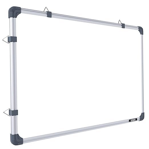 Aluminium Non Magnetic 6 Feet X4 Feet Double Sided Writing Board Whiteboard